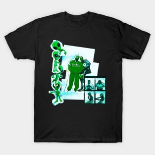 outkast Atlien is green rapper T-Shirt